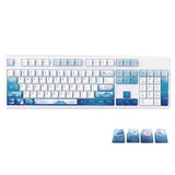 Maxbell Ajazz Mechanical Gaming Keyboard USB Wired 104 Keys for Gamers Blue Switch