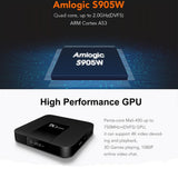 Maxbell TX3 Mini Android7.1 TV Set-top BOX Media Player 2GB+16GB EU Single Frequency