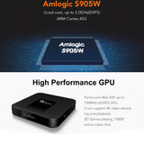 Maxbell TX3 Mini Android7.1 TV Set-top BOX Media Player 2GB+16GB US Single Frequency