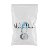 Maxbell Kids Wired Headphones Over-ear Headset Gift for Children White+Blue