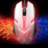 Maxbell RGB Backlit Mechanical Gaming Keyboard 104 Keys USB  White Keyboard mouse