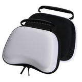 Maxbell Portable Travel Carrying Bag Case Shell for PS5 Controller Gamepad White