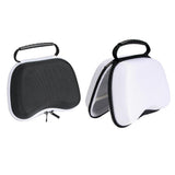 Maxbell Portable Travel Carrying Bag Case Shell for PS5 Controller Gamepad White