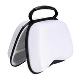 Maxbell Portable Travel Carrying Bag Case Shell for PS5 Controller Gamepad White