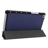 Maxbell Smart Case Stand Cover Protector For Huawei MediaPad M5 lite 8.0 Dark Blue
