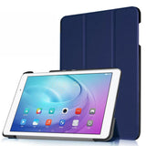 Maxbell Smart Case Stand Cover Protector For Huawei MediaPad M5 lite 8.0 Dark Blue
