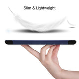 Maxbell Smart Case Stand Cover Protector For Huawei MediaPad M5 lite 8.0 Dark Blue