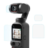 Maxbell PULUZ 2pcs Dual Lens Protector Screen Film Shield Set For DJI OSMO Pocket 2