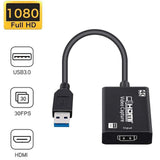 Maxbell HDMI to USB Video Capture Card HD Grabber Recorder for Live Streaming Device