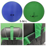 Maxbell 2-in-1 Green Screen Round Cloth Fix on Chair for Zoom Video Photography 142cm 55.91inch Green Screen