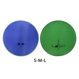 Maxbell 2-in-1 Green Screen Round Cloth Fix on Chair for Zoom Video Photography 142cm 55.91inch Green Screen