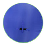 Maxbell 2-in-1 Green Screen Round Cloth Fix on Chair for Zoom Video Photography 142cm 55.91inch Blue Green Screen