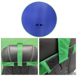 Maxbell 2-in-1 Green Screen Round Cloth Fix on Chair for Zoom Video Photography 142cm 55.91inch Blue Green Screen