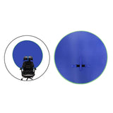 Maxbell 2-in-1 Green Screen Round Cloth Fix on Chair for Zoom Video Photography 142cm 55.91inch Blue Green Screen