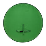 Maxbell 2-in-1 Green Screen Round Cloth Fix on Chair for Zoom Video Photography 110cm 43.31inch Green Screen