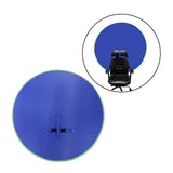 Maxbell 2-in-1 Green Screen Round Cloth Fix on Chair for Zoom Video Photography 75cm 29.53inch Blue Green Screen