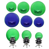 Maxbell Pop up Green/Blue Screen Background Screen Backdrops Cloth for Chairs Zoom 55.90inch green