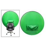 Maxbell Pop up Green/Blue Screen Background Screen Backdrops Cloth for Chairs Zoom 55.90inch green
