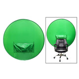 Maxbell Pop up Green/Blue Screen Background Screen Backdrops Cloth for Chairs Zoom 55.90inch green