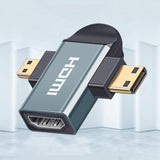 Maxbell Micro HDMI Mini Male to Female HDMI Adapter 2K HD Connector Cable Converter