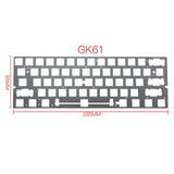 Maxbell Positioning Board Plate GK61/GK64 60% Mechanical Keyboard DIY 61 Layout