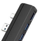 Maxbell 5 in 1 USB Hub Adapter TF Card Reader for Surface Pro 3 Laptop Converters