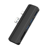 Maxbell 5 in 1 USB Hub Adapter TF Card Reader for Surface Pro 3 Laptop Converters