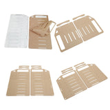 Maxbell DIY 3.5inch Acrylic Hard Drive Bracket Accessories for HDD SSD 6 floor