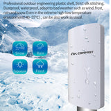 Maxbell 5.8G 11dBi E120A 300Mbps Wireless Bridge Wifi CPE 2 LAN 100MBps 24V PoE