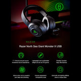 Maxbell USB Wired Stereo Bass Surround Gaming Headset Headphone for PC + Mic