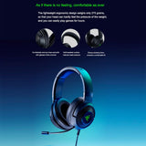 Maxbell USB Wired Stereo Bass Surround Gaming Headset Headphone for PC + Mic