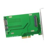 Maxbell Plastic Mini Universal PCIe to U.2 Adapter PCI-E for Drive 750 NVMe PCIe SSD