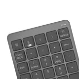 Maxbell Wireless Bluetooth Number Pad Numeric Keypad 28 Key Digita Keyboard for PC