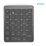 Maxbell Wireless Bluetooth Number Pad Numeric Keypad 28 Key Digita Keyboard for PC