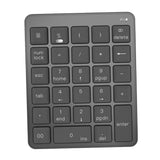Maxbell Wireless Bluetooth Number Pad Numeric Keypad 28 Key Digita Keyboard for PC