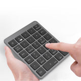 Maxbell Wireless Bluetooth Number Pad Numeric Keypad 28 Key Digita Keyboard for PC