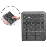 Maxbell Wireless Bluetooth Number Pad Numeric Keypad 28 Key Digita Keyboard for PC