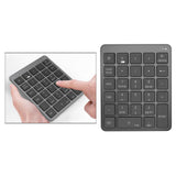 Maxbell Wireless Bluetooth Number Pad Numeric Keypad 28 Key Digita Keyboard for PC