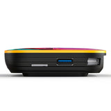 Maxbell TV set-top box 3D 4K Video Ethernet LAN For Android11 UK plug 4+64g UK plug