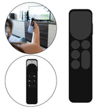 Maxbell Remote Control Sleeve Protective Case Cover Fit for Apple TV6 Tool Black