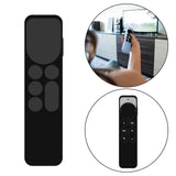 Maxbell Remote Control Sleeve Protective Case Cover Fit for Apple TV6 Tool Black