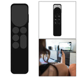 Maxbell Remote Control Sleeve Protective Case Cover Fit for Apple TV6 Tool Black