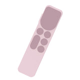 Maxbell Remote Control Sleeve Protective Case Cover Fit for Apple TV6 Tool Pink