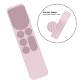 Maxbell Remote Control Sleeve Protective Case Cover Fit for Apple TV6 Tool Pink