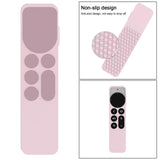 Maxbell Remote Control Sleeve Protective Case Cover Fit for Apple TV6 Tool Pink