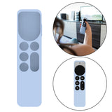 Maxbell Remote Control Sleeve Protective Case Cover Fit for Apple TV6 Tool Purple