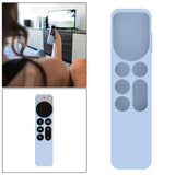 Maxbell Remote Control Sleeve Protective Case Cover Fit for Apple TV6 Tool Purple