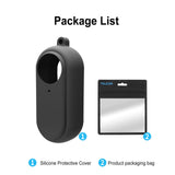 Maxbell Silicone Sleeve Cover Protector Housing for Insta360 GO2 Action Camera white