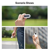 Maxbell Silicone Sleeve Cover Protector Housing for Insta360 GO2 Action Camera white