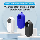 Maxbell Silicone Sleeve Cover Protector Housing for Insta360 GO2 Action Camera white